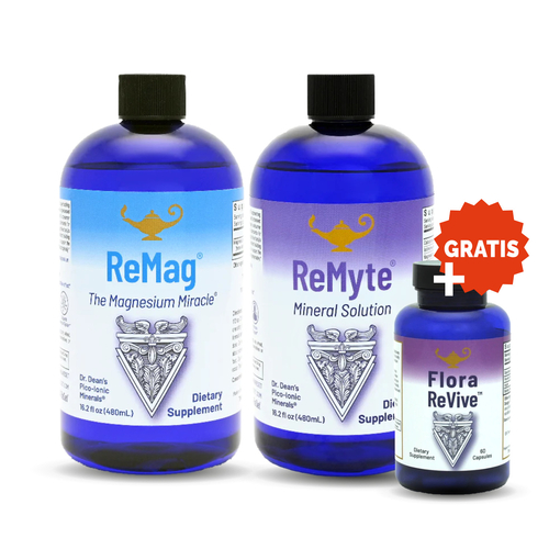 ReMag + ReMyte 480ml + GRATIS Flora ReVive